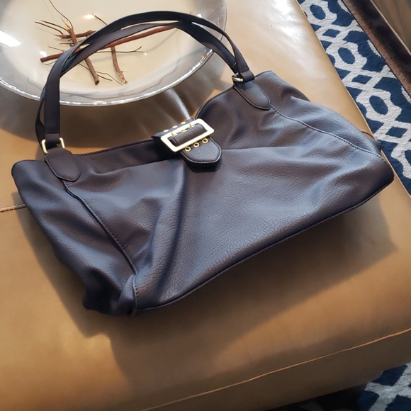 NAVY BLUE HOBO BAG - Picture 3 of 5